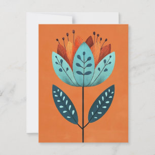 Postal Bloom popular #232