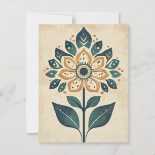 Postal Bloom popular #244