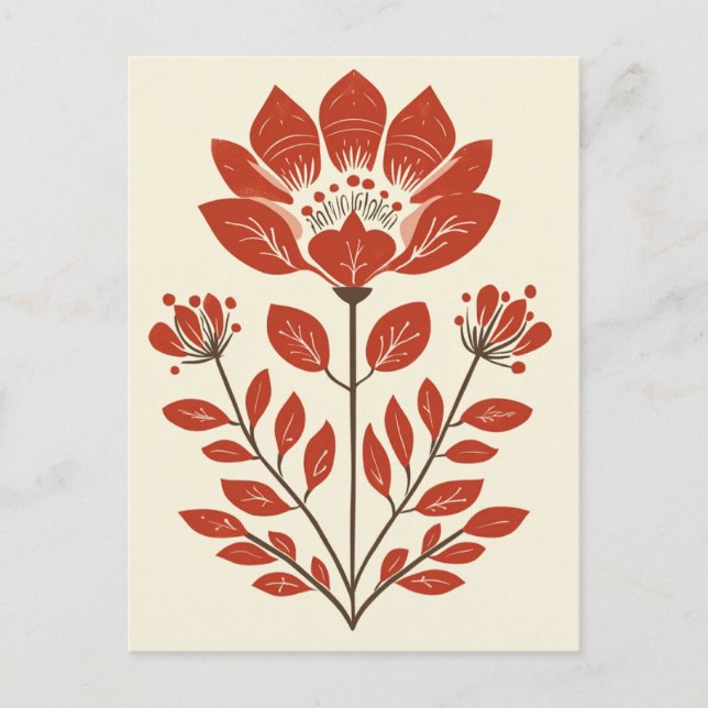 Postal Bloom popular n.º 262 (Anverso)