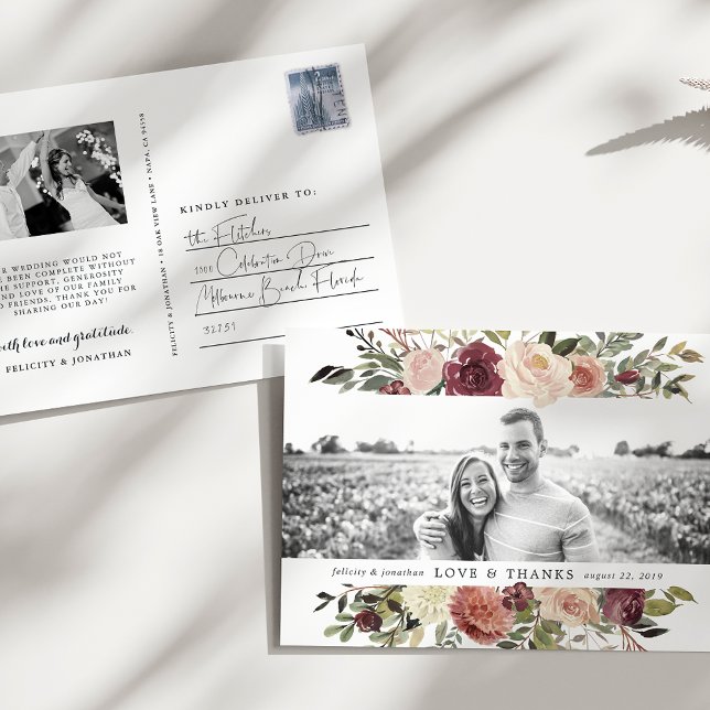 Postal Bloom ruso | Foto Boda Gracias (Subido por el creador)