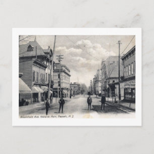 Postal Bloomfield Ave., Passaic, New Jersey 1906 Vintage