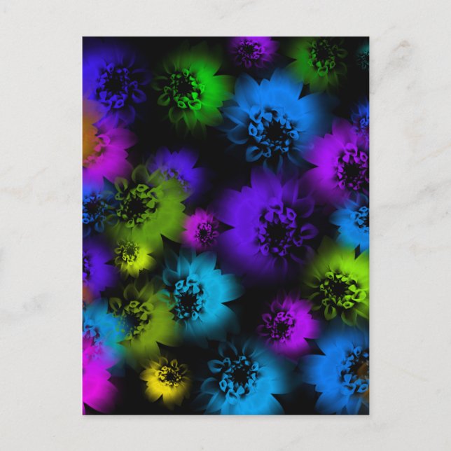 Postal Blooms in the Shadows (Anverso)