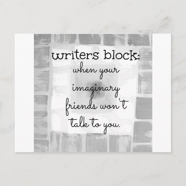 Postal Bloque de escritores (Anverso)