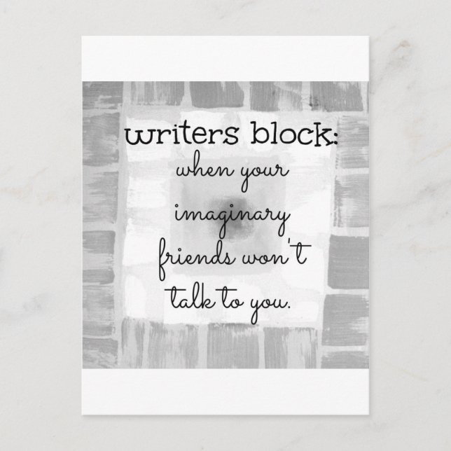 Postal Bloque de escritores (Anverso)