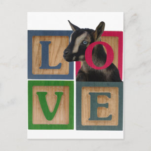POSTAL BLOQUEA EL AMOR CABRA