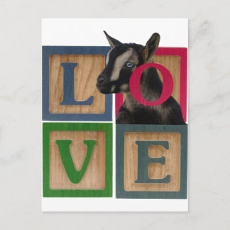 POSTAL BLOQUEA EL AMOR CABRA