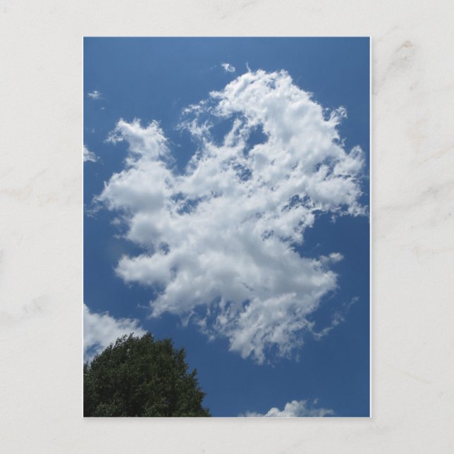 Postal Bloqueo de nube (Anverso)