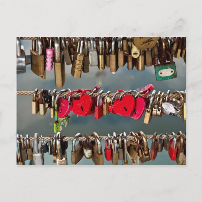 Postal Bloques de amor (Anverso)