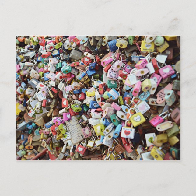 Postal Bloques de amor (Anverso)