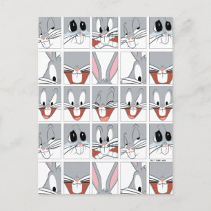 Postal Bloques de expresiones BUGS BUNNY™