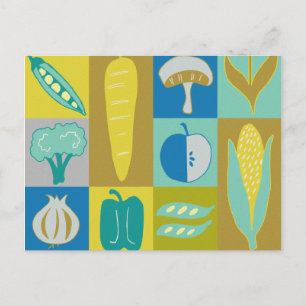 Postal Bloques de vegetación II