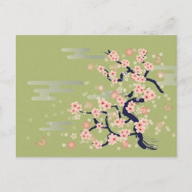 Postal Blossom JAPONÉS (Anverso)