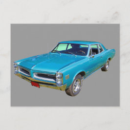 Postal Blue 1966 Pontiac Le Mans Muscle Car