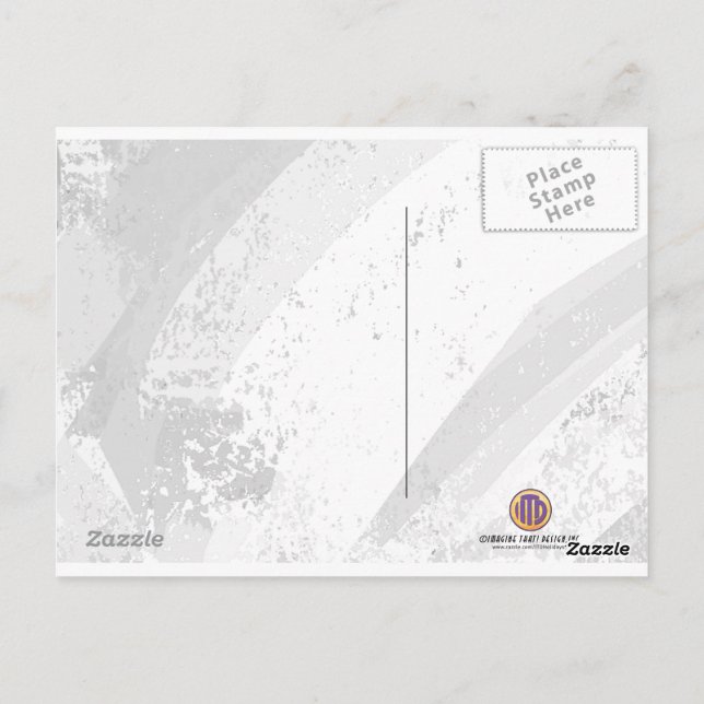 Postal Blue 60 Decade Birthday (Reverso)