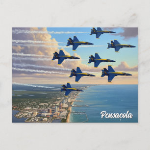 Postal Blue Angels en Pensacola Florida