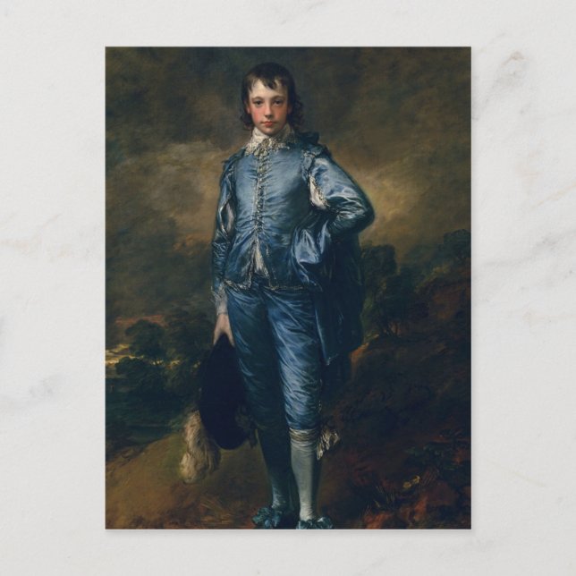 Postal Blue Boy (Anverso)