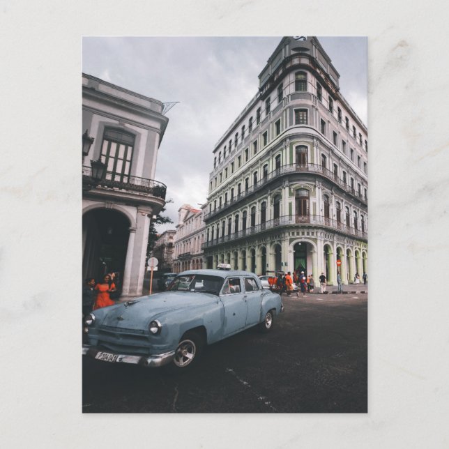 Postal Blue Classic Vintage (Anverso)