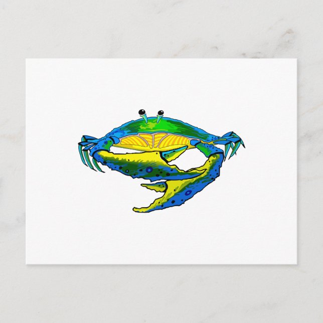 POSTAL BLUE CRAB (Anverso)