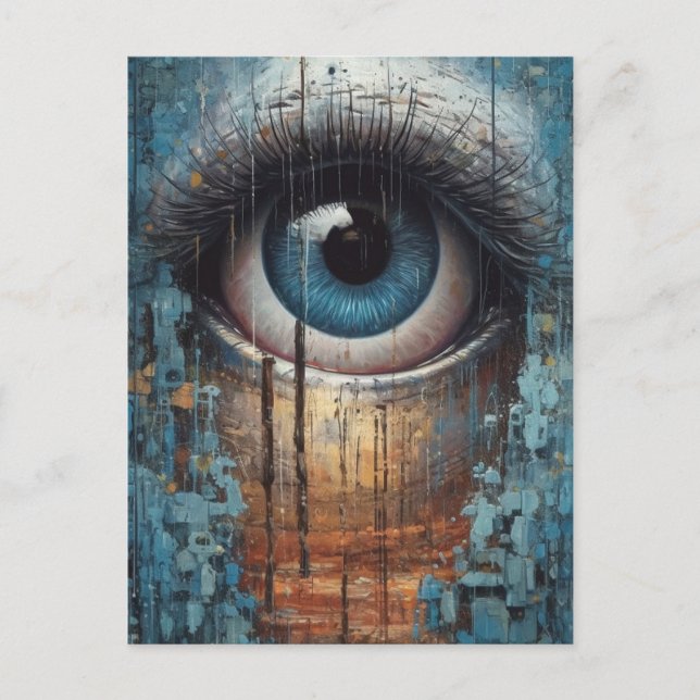 Postal Blue Eye Grunge (Anverso)