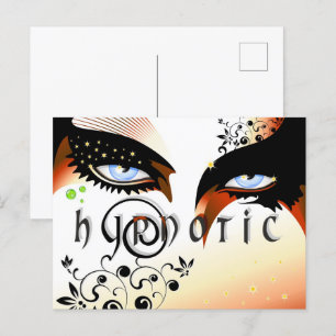 Postal Blue Eyes Fashion Make Up