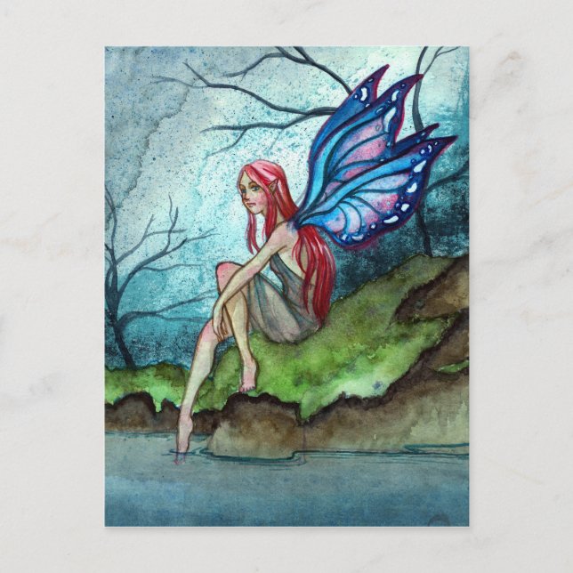 Postal Blue Fairy (Anverso)