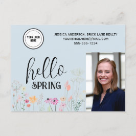 Postal Blue Hello Spring Realty Promotion
