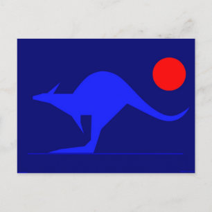 Postal Blue Kangaroo