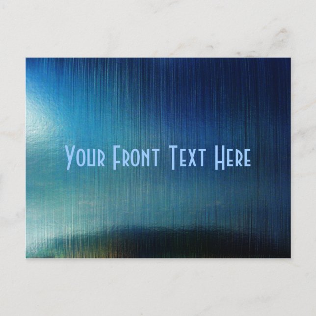 Postal Blue Metalline Sheen (Anverso)