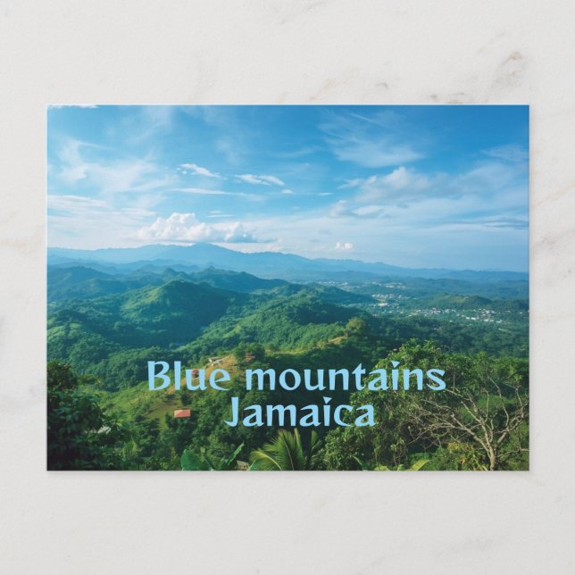 Postal Blue mountains jamaica (Anverso)
