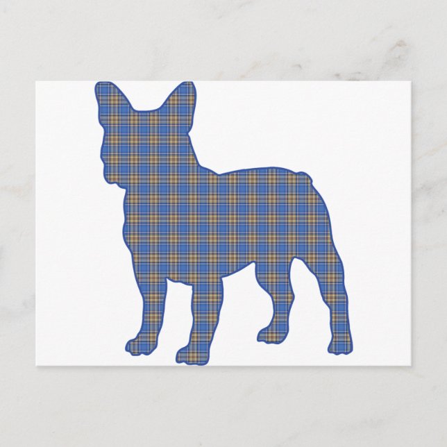 Postal blue_plaid_ (Anverso)