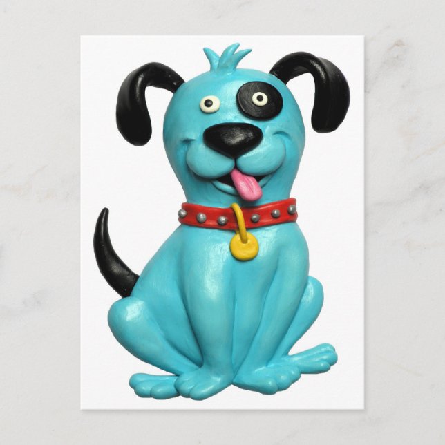 Postal Blue Pooch (Anverso)