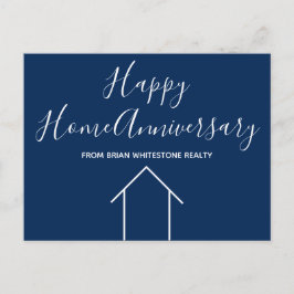 Postal Blue Real Estate Company Personalizado House Marke