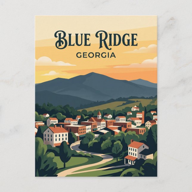 Postal Blue Ridge EE. UU. (Anverso)