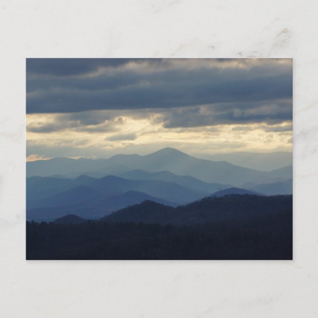 Postal Blue Ridge Mountains (Anverso)
