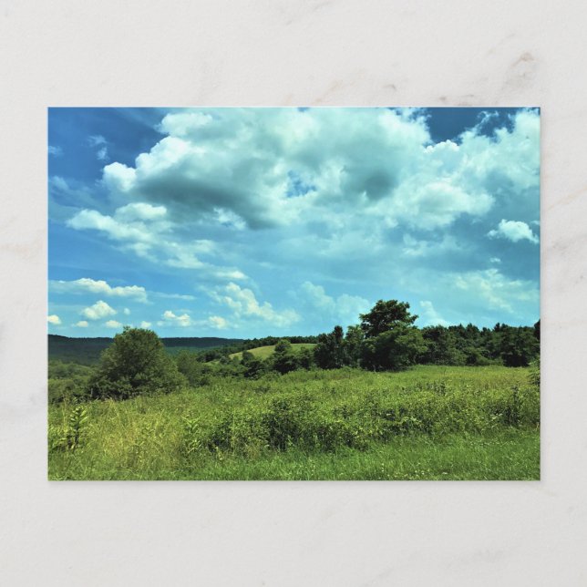 Postal Blue Ridge Parkway cerca de Floyd, Virginia (Anverso)