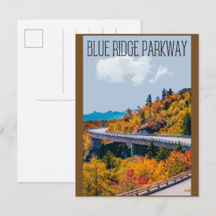 Postal Blue Ridge Parkway Scenic Byway Virginia NC