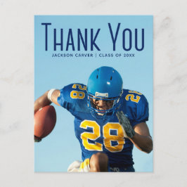 Postal Blue Script Overlay Graduate Photo You 2023