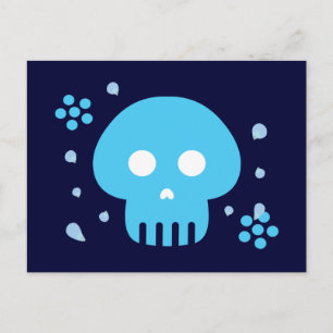 Postal Blue Skull