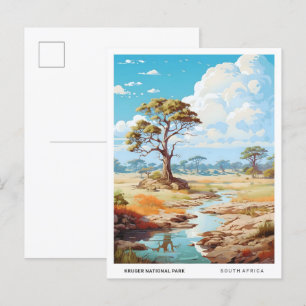Postal Blue Sky en el Parque Nacional de Kruger Viajes de