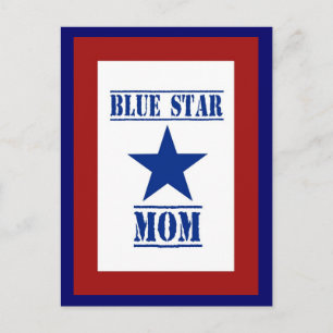 Postal Blue Star Mom Military