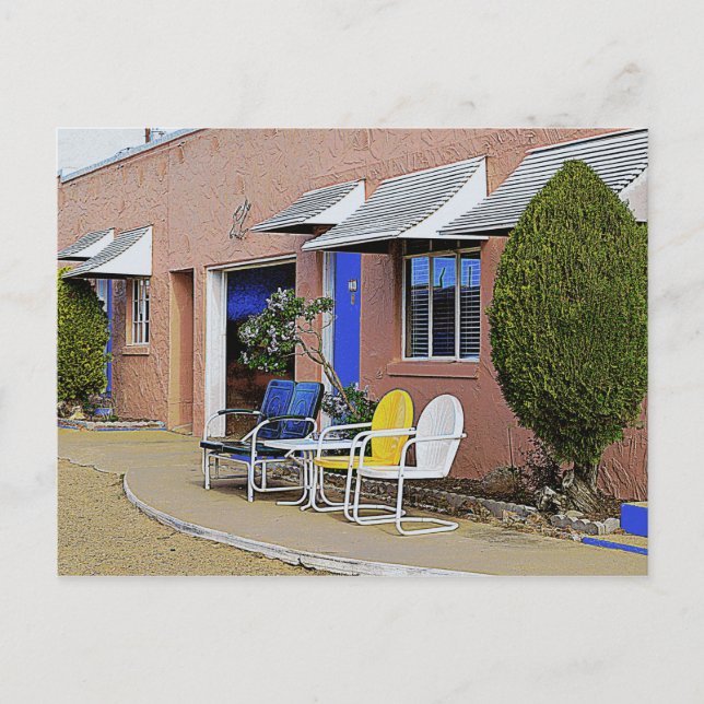 Postal Blue Swallow Motel, Sala 14, Tucumcari, N.M. (Anverso)