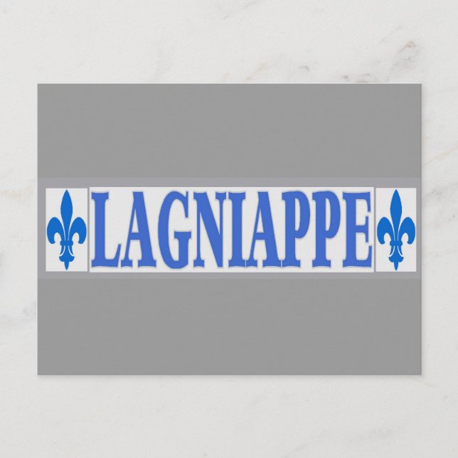 Postal Blue Tiles Lagniappe (Anverso)