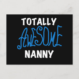 Postal Blue Totally Awesome Nanny T-shirts and Gifts