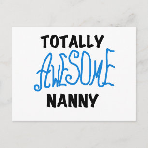 Postal Blue Totally Awesome Nanny T-shirts and Gifts