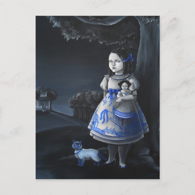 Postal Blue Willow (Anverso)