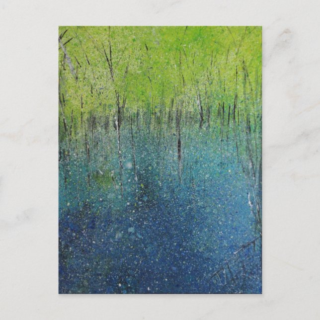 Postal Bluebell Woods (Anverso)