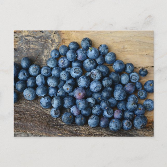 Postal Blueberries (Anverso)