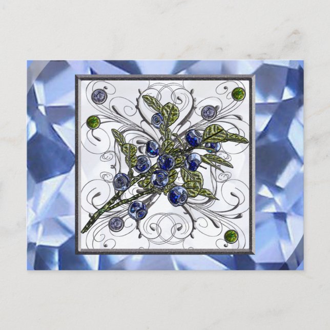 Postal Blueberry (Anverso)