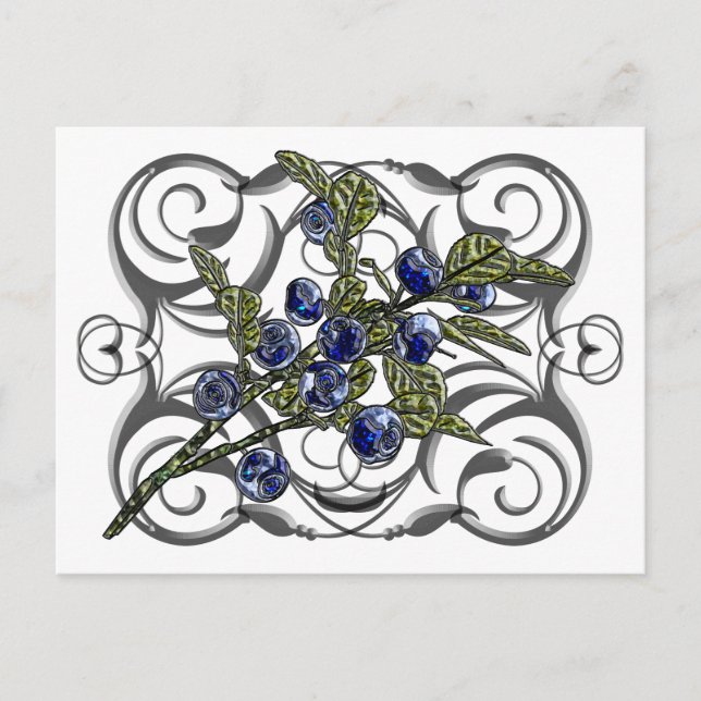 Postal Blueberry (Anverso)