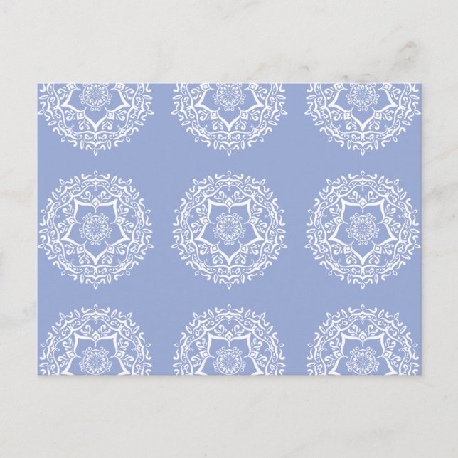 Postal Blueberry Mandala (Anverso)
